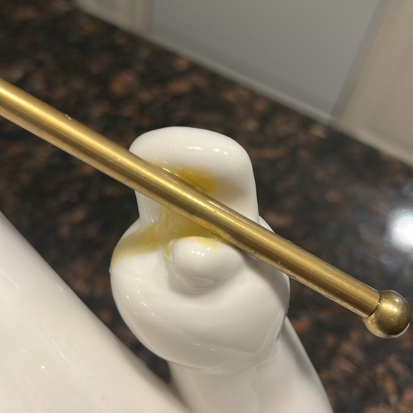 Vintage white porcelain Santa clause for your holiday display - Picture 9 of 11